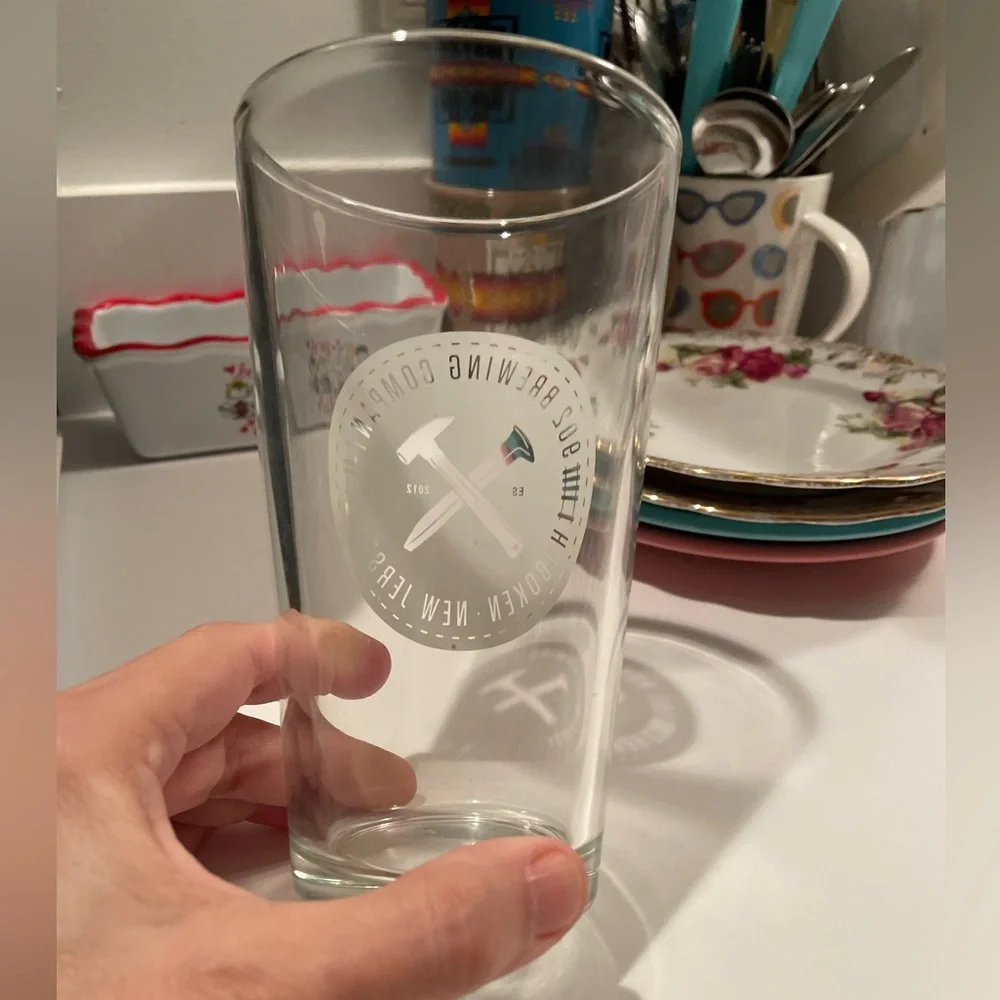 902 Brewing Company Hoboken/Jersey City Pint Beer Glass